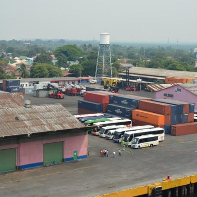 Corinto cruise dock