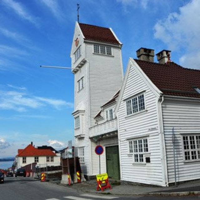 Old wooden neighborhoods