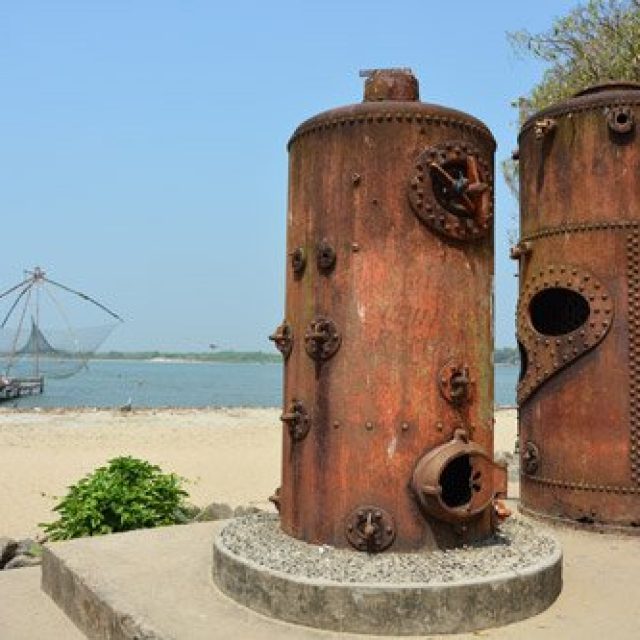 The steam boilers