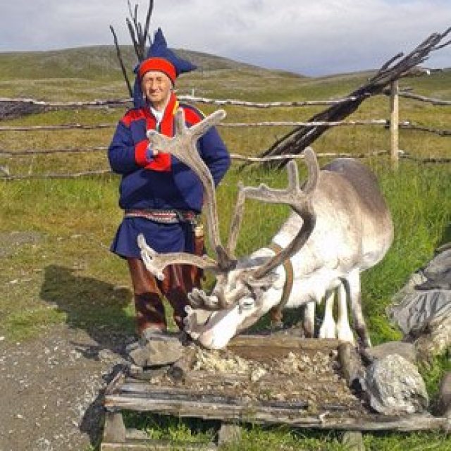 the Sami camp