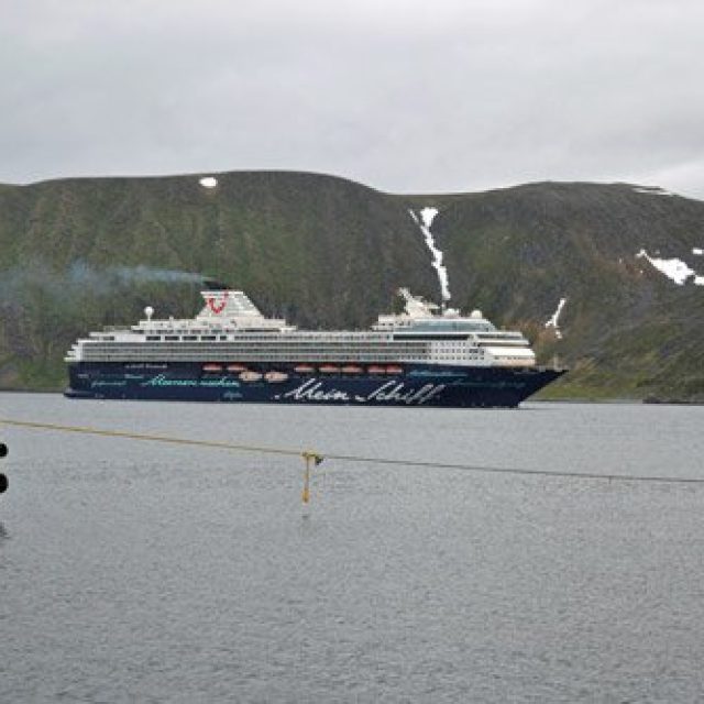 Sailing around North Cape