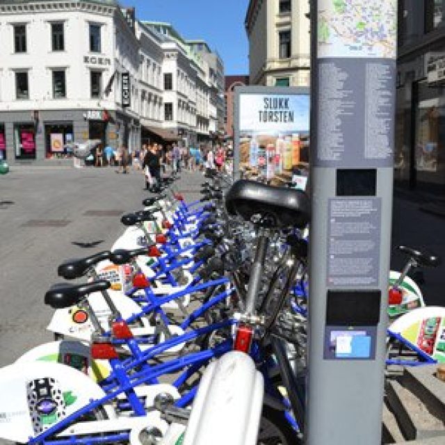 Biking in Oslo