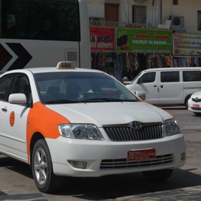 The official taxi of Oman