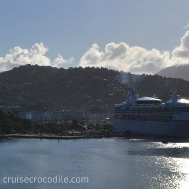 Cruise dock Castries, berth 1