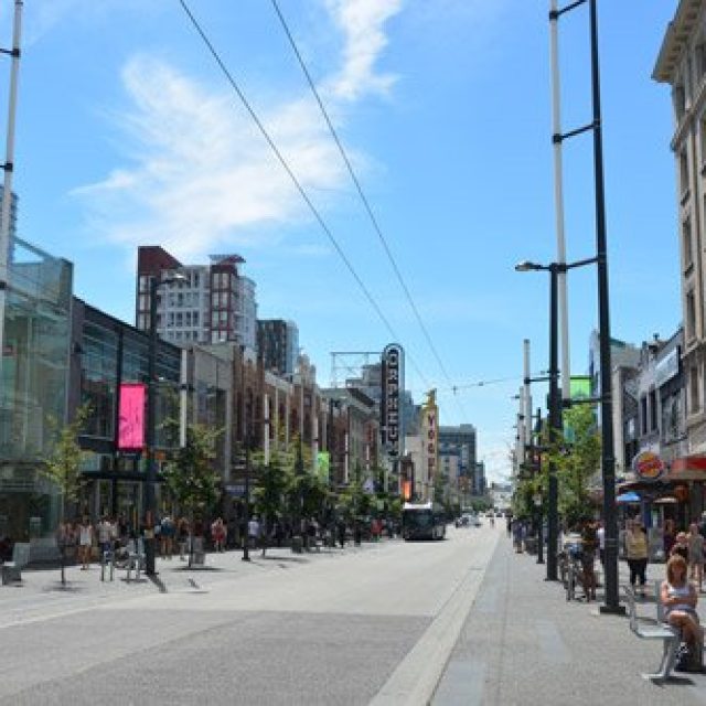 Robson Shopping District
