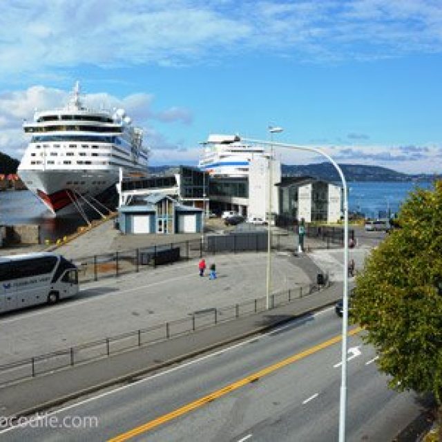 Bergen cruise dock